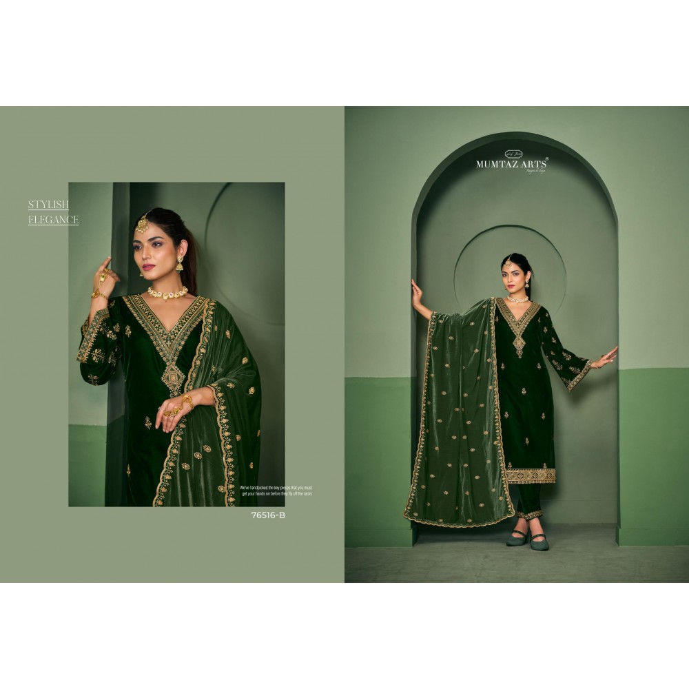 ALBELI VELVET MUMTAZ  (Winter Collection)