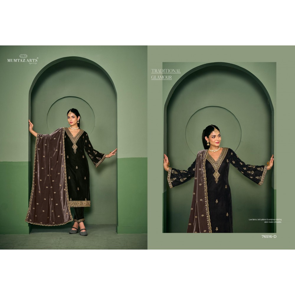 ALBELI VELVET MUMTAZ  (Winter Collection)