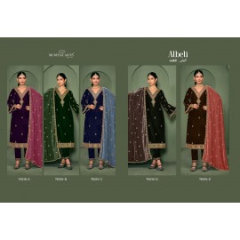 ALBELI VELVET MUMTAZ  (Winter Collection)