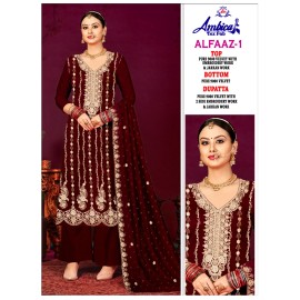 ALFAAZ 1 VELVET AMBICA TEX  (Winter Collection)
