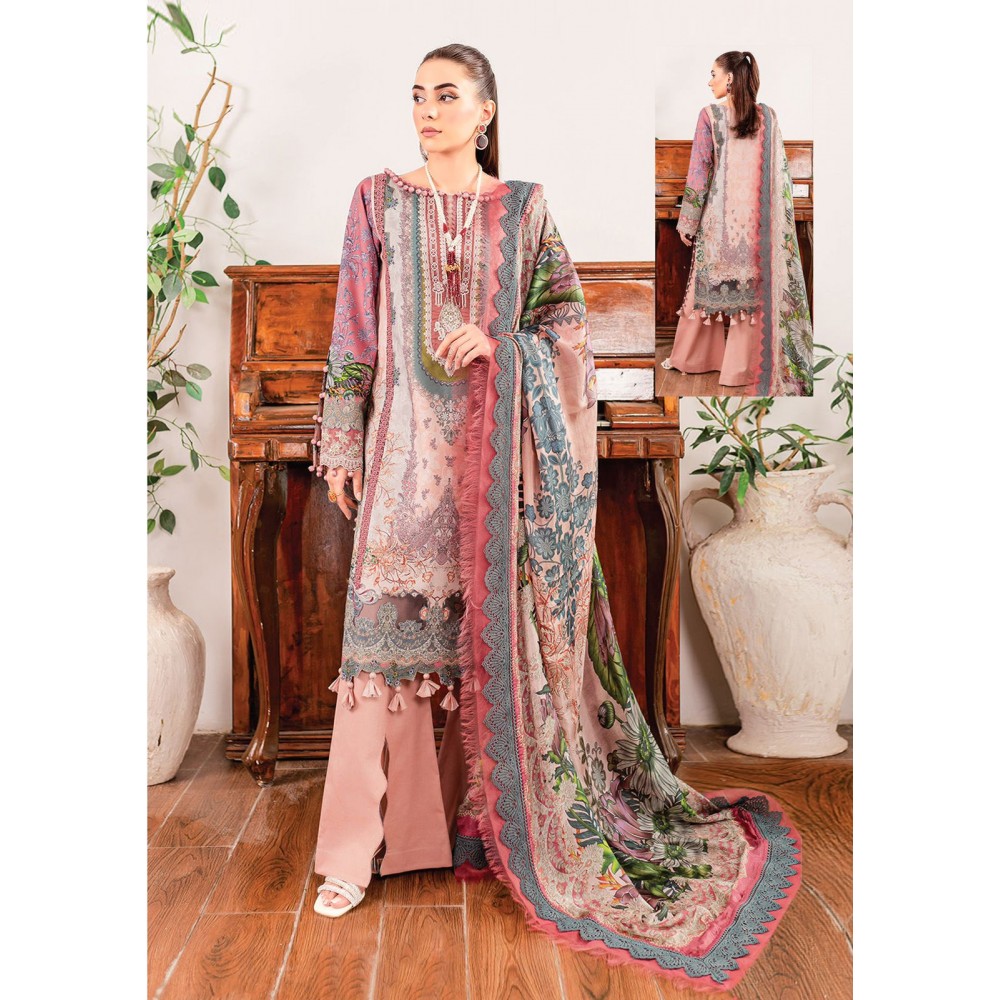 AL KARAM VOL 12 KESARIYA  (Cotton Dupatta)