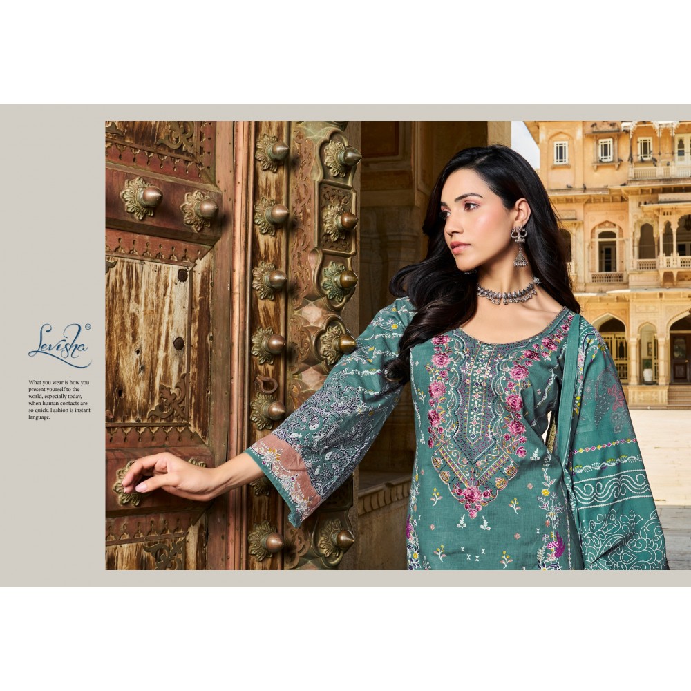 AL KARAM VOL 12 KESARIYA  (Cotton Dupatta)