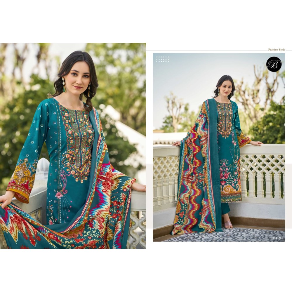 ALMARINA VOL 3 BELLIZA (Cotton Dupatta)