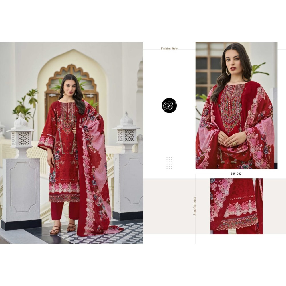 ALMARINA VOL 3 BELLIZA (Cotton Dupatta)