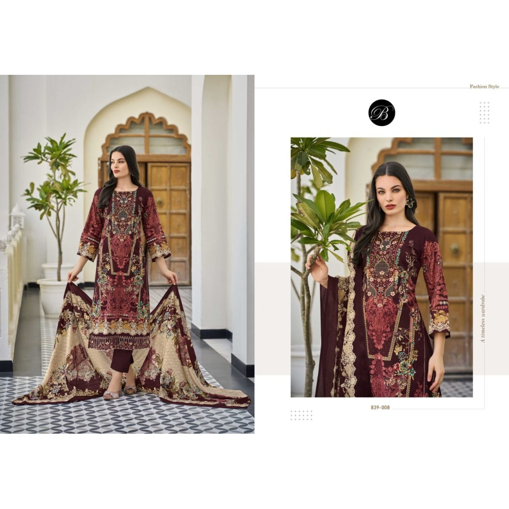 ALMARINA VOL 3 BELLIZA (Cotton Dupatta)