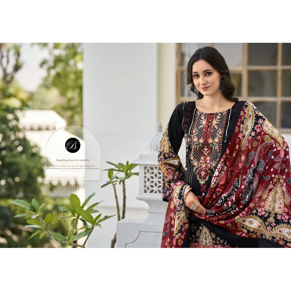 ALMARINA VOL 3 BELLIZA (Cotton Dupatta)