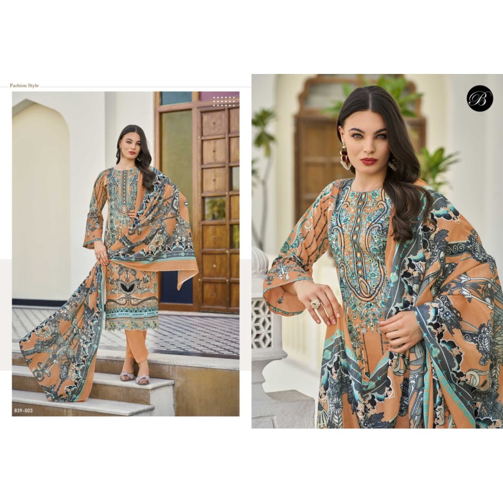 ALMARINA VOL 3 BELLIZA (Cotton Dupatta)