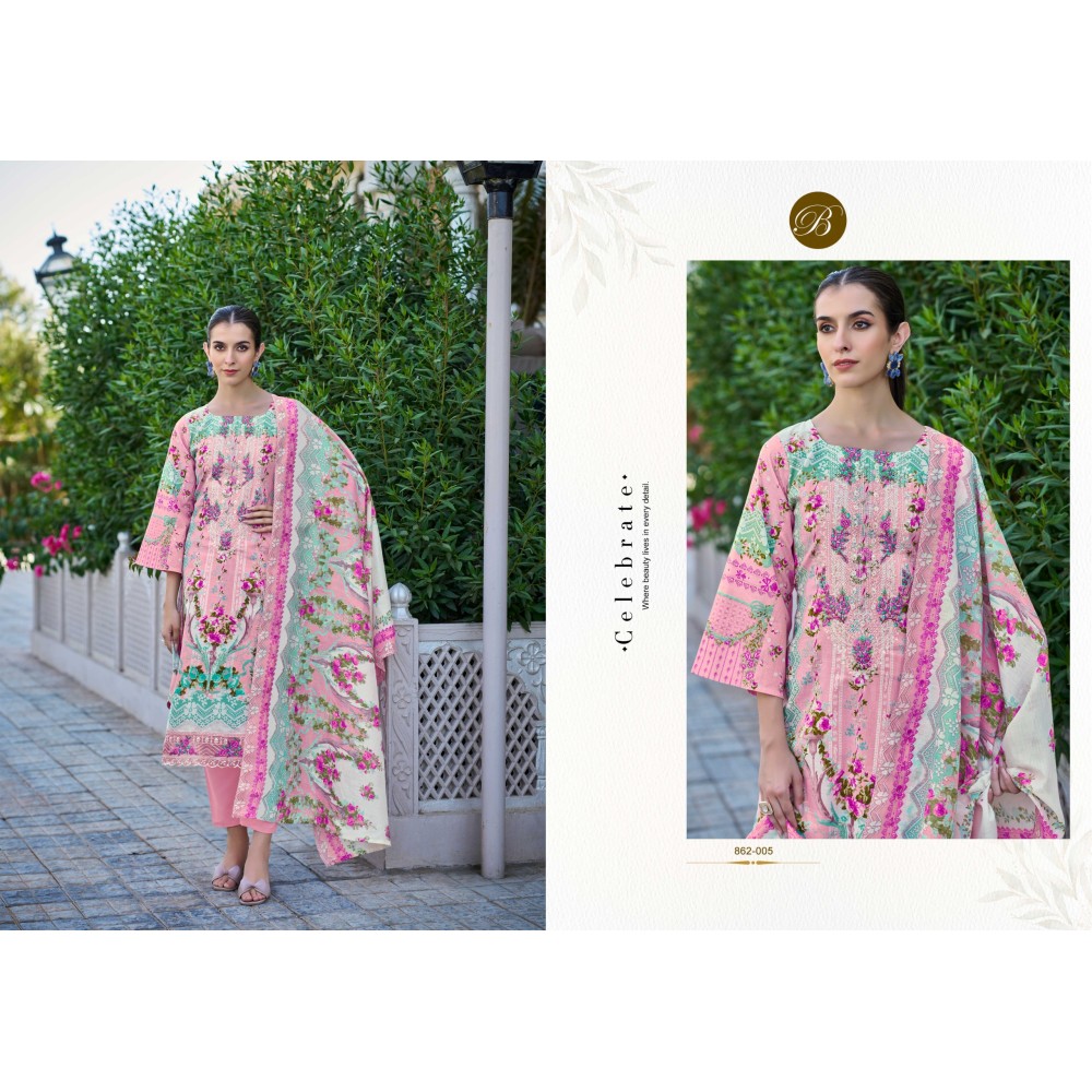 ALMARINA VOL 4 BELLIZA (Cotton Dupatta)