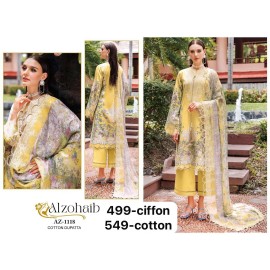 ALZOHAIB 1118  (Chiffon Dupatta)