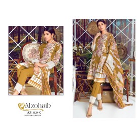 ALZOHAIB 1124 ABC  (Cotton Dupatta)