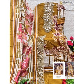 ALZOHAIB 1124 ABC  (Cotton Dupatta)