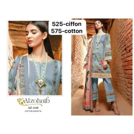ALZOHAIB 1145  (Cotton Dupatta)