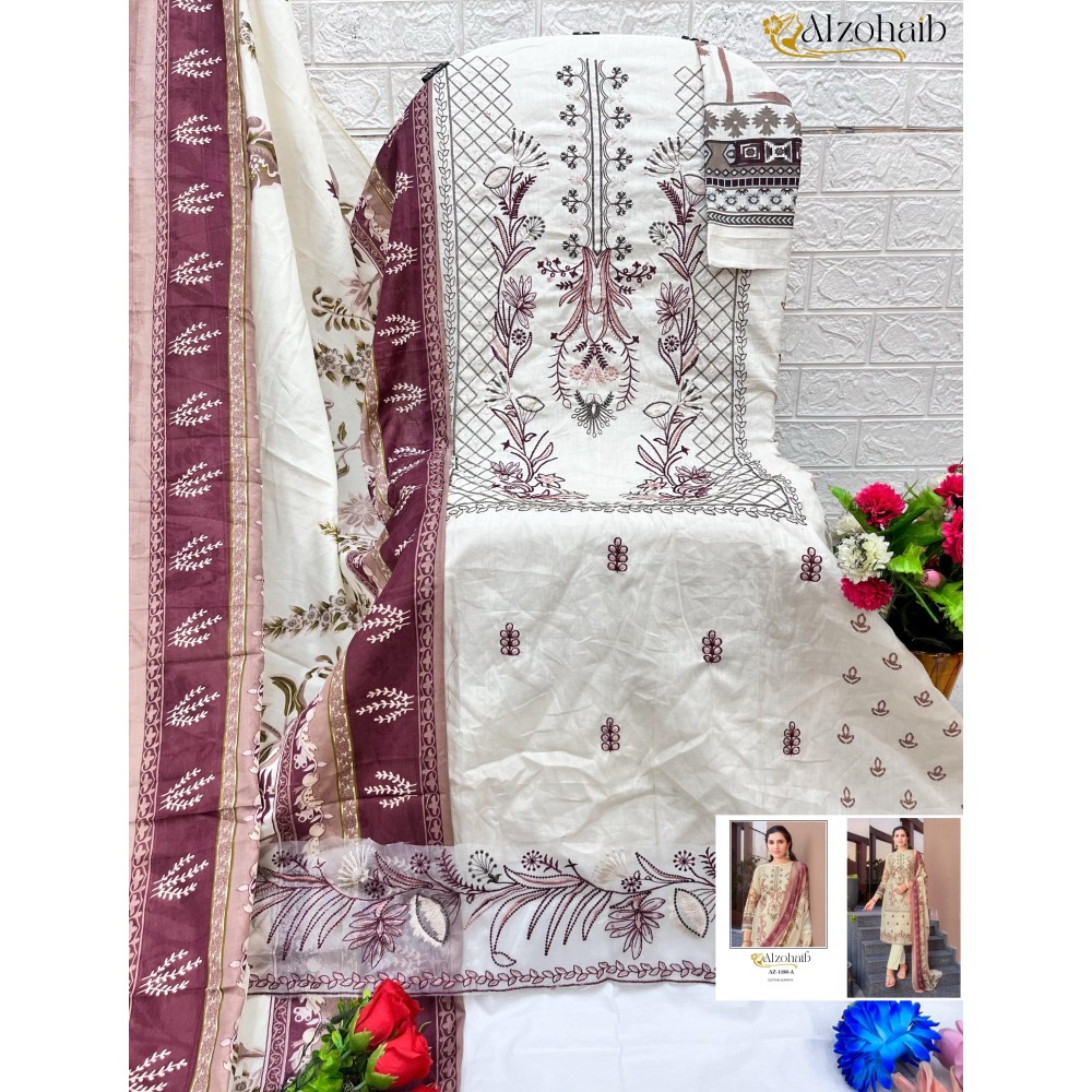 ALZOHAIB 1180 AB  (ChiffonDupatta)