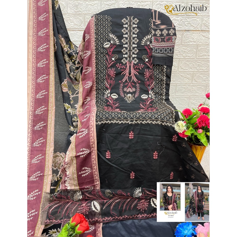 ALZOHAIB 1180 AB  (ChiffonDupatta)