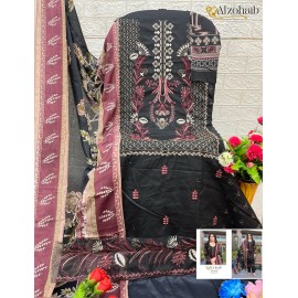 ALZOHAIB 1180 AB  (Cotton Dupatta)