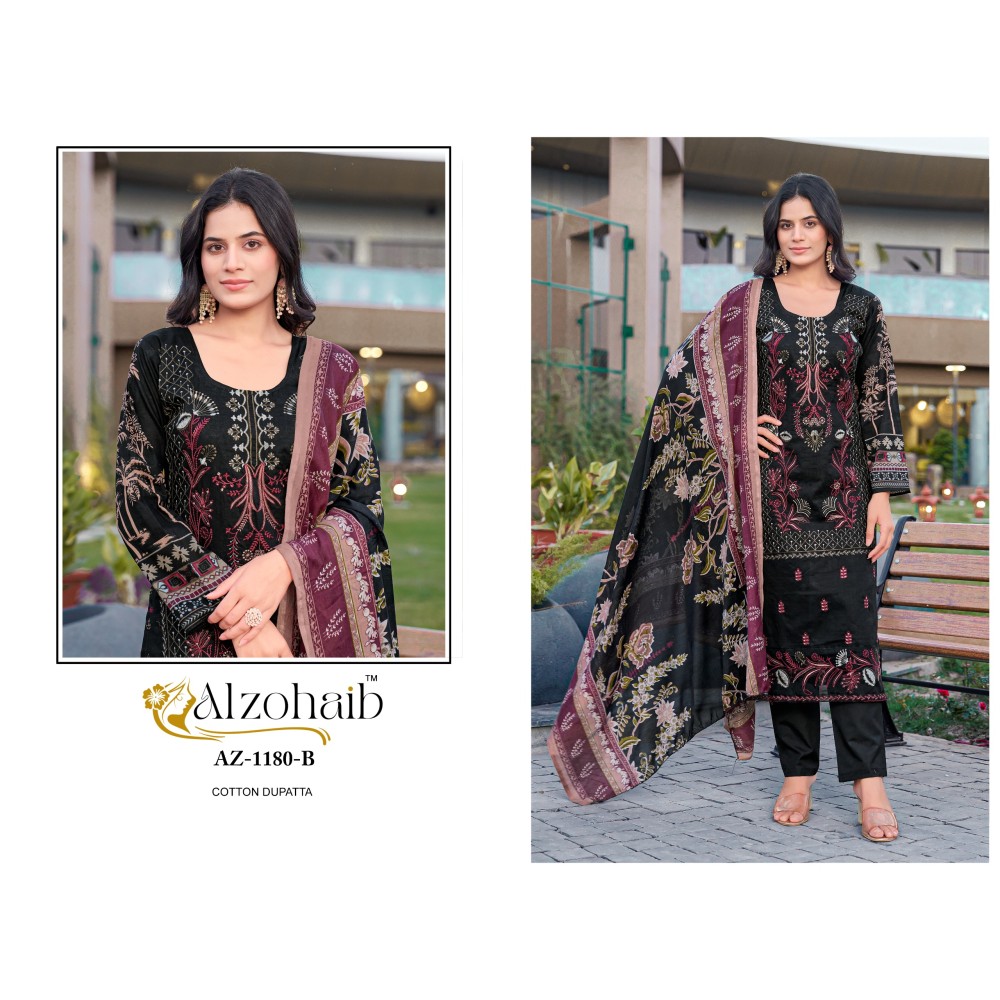 ALZOHAIB 1180 AB  (ChiffonDupatta)