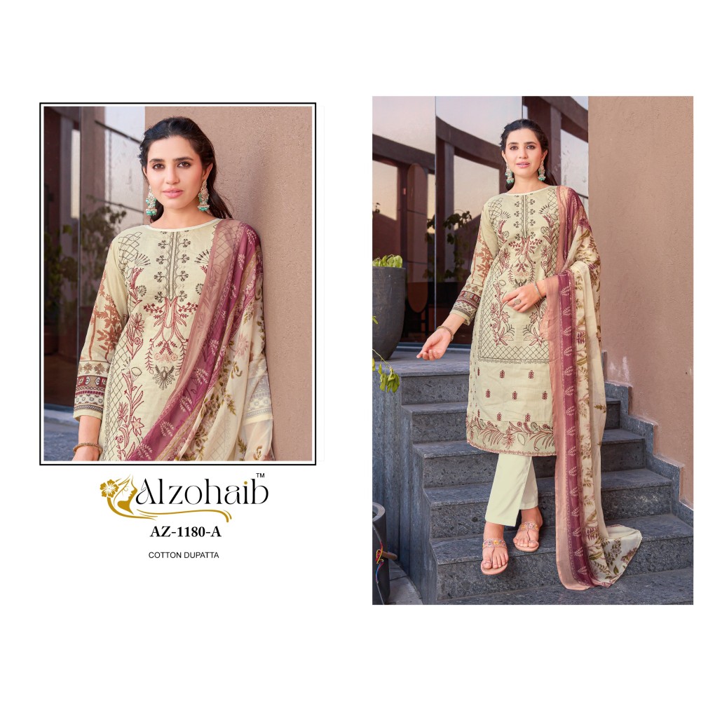 ALZOHAIB 1180 AB  (ChiffonDupatta)