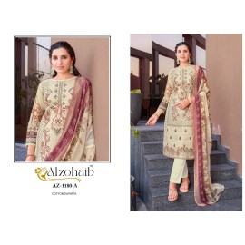 ALZOHAIB 1180 AB  (Cotton Dupatta)