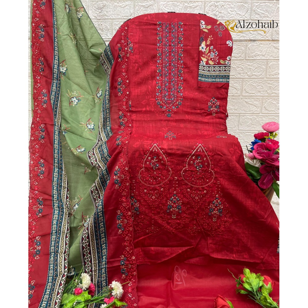 ALZOHAIB MAHIMA (Cotton Dupatta)