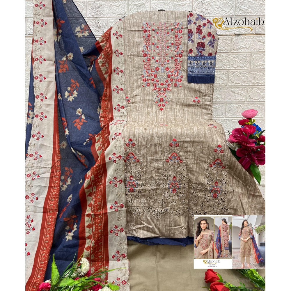 ALZOHAIB MAHIMA (Cotton Dupatta)
