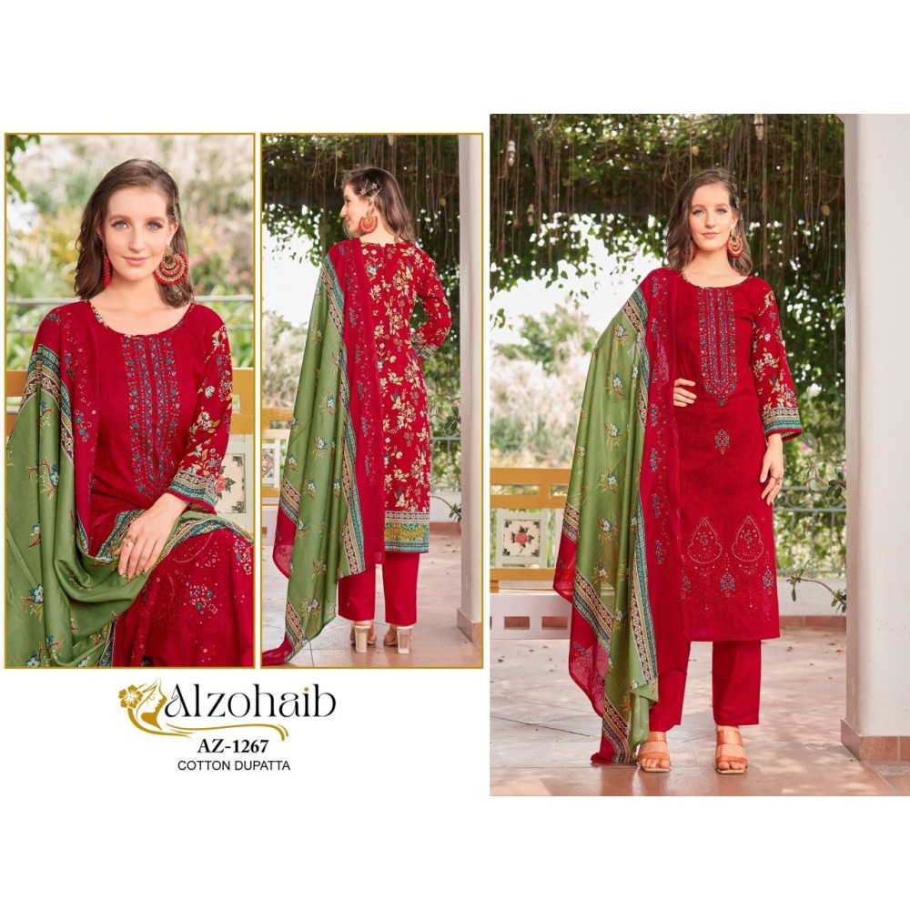 ALZOHAIB MAHIMA (Cotton Dupatta)