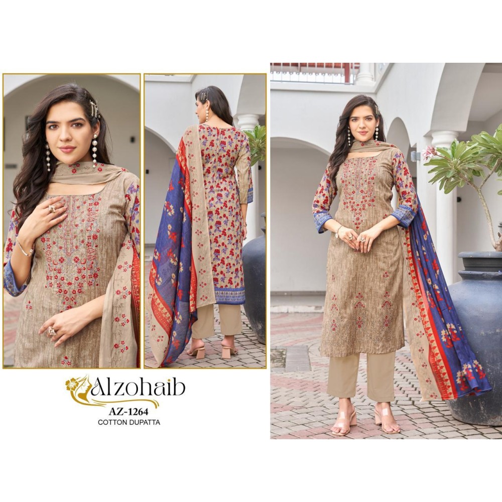 ALZOHAIB MAHIMA (Cotton Dupatta)