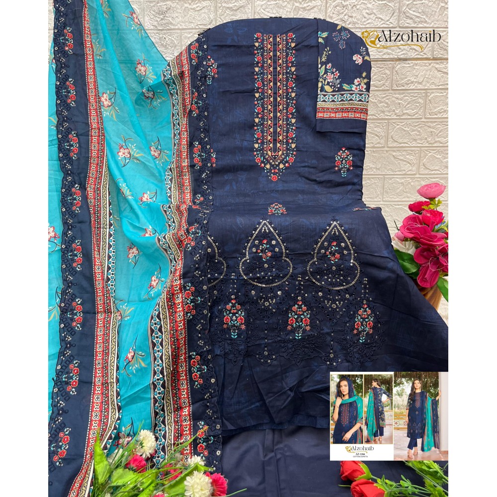 ALZOHAIB MAHIMA (Cotton Dupatta)