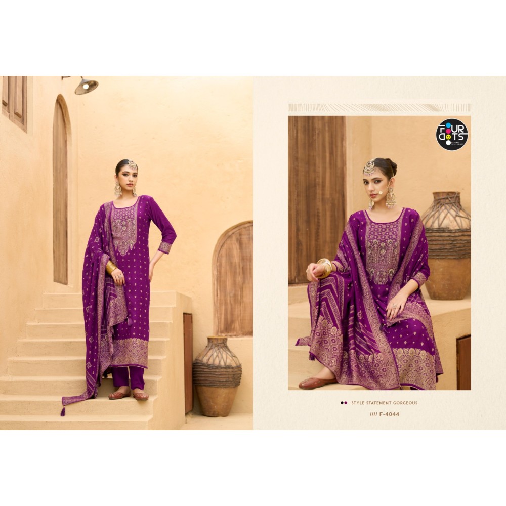 AMELIA PASHMINA FOURDOTS (winter Collection)