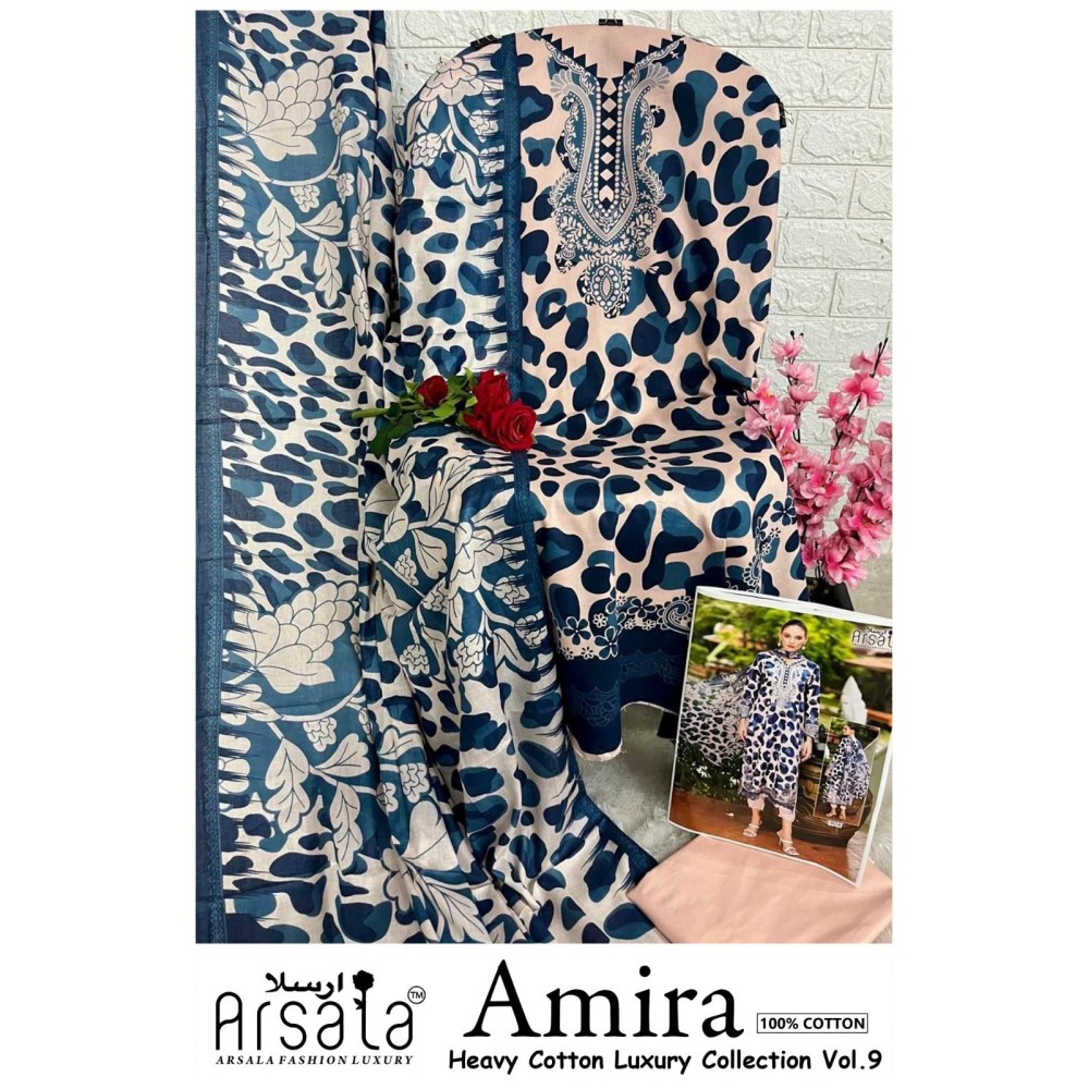 AMIRA HEAVY COTTON LUXURY COLLECTION VOL 9 (cotton dupatta)