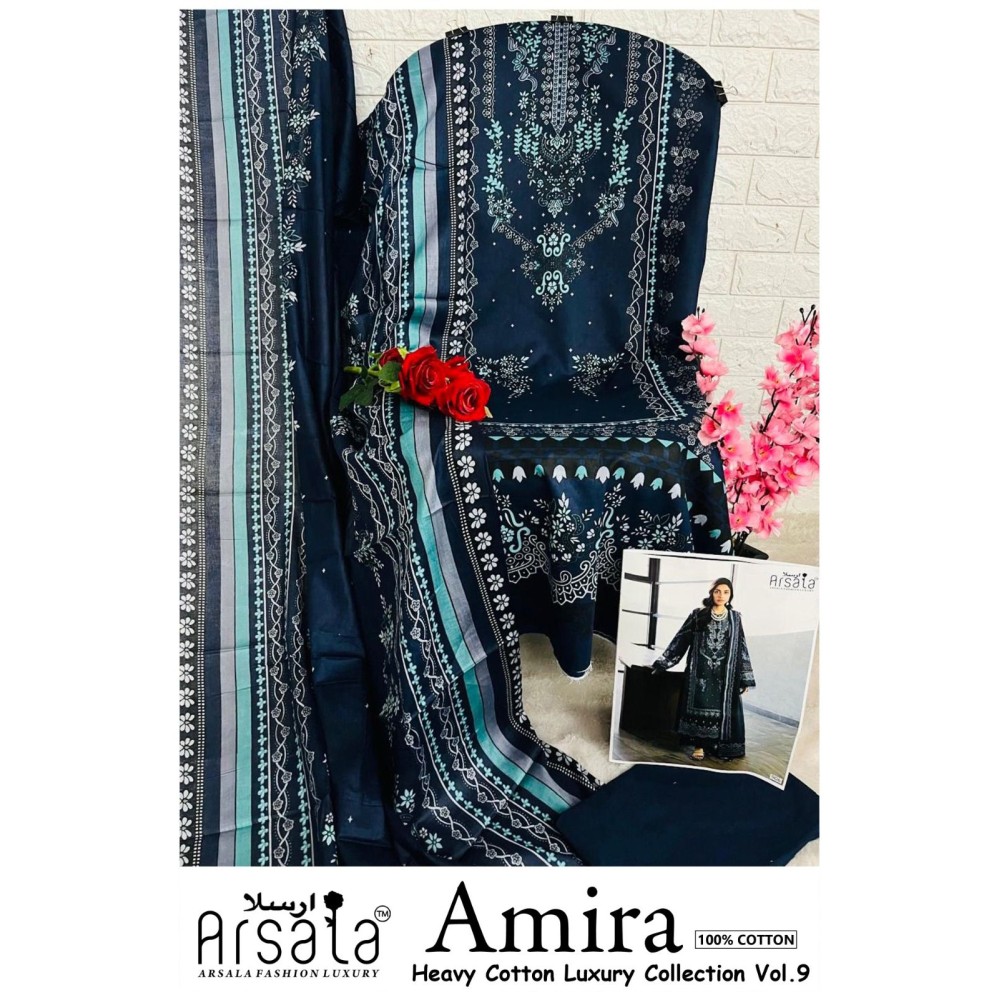 AMIRA HEAVY COTTON LUXURY COLLECTION VOL 9 (cotton dupatta)