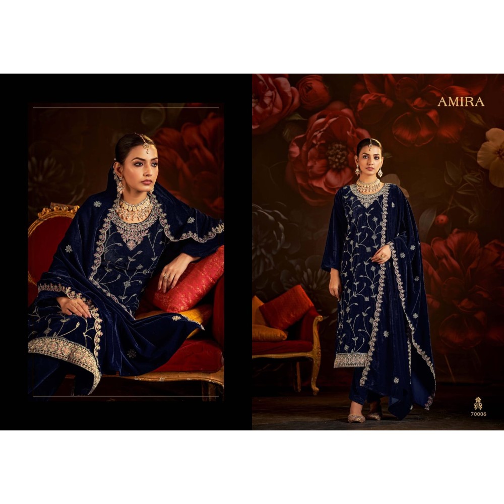 AMIRA VALVET 2024 RK GOLD (Winter Collection)