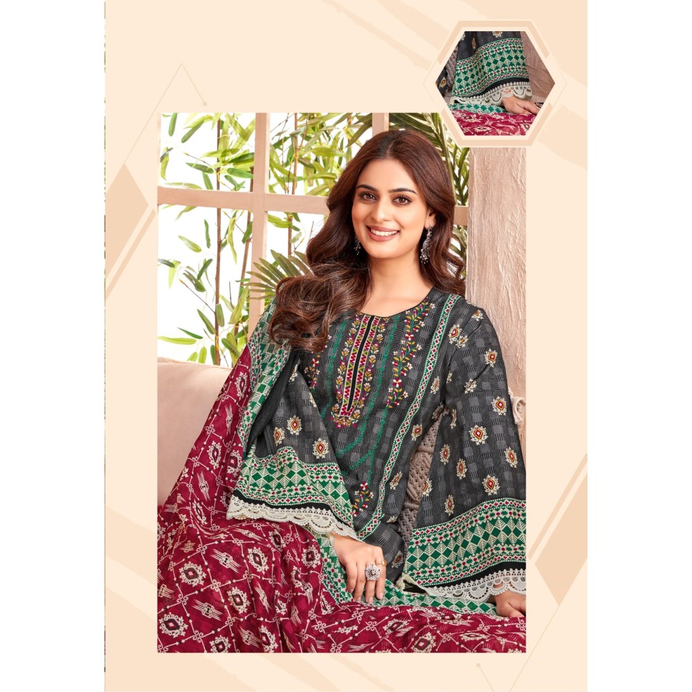 AMIRA VOL 2 MAYUR (Cotton Dupatta)