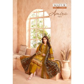 AMIRA VOL 2 MAYUR (Cotton Dupatta)