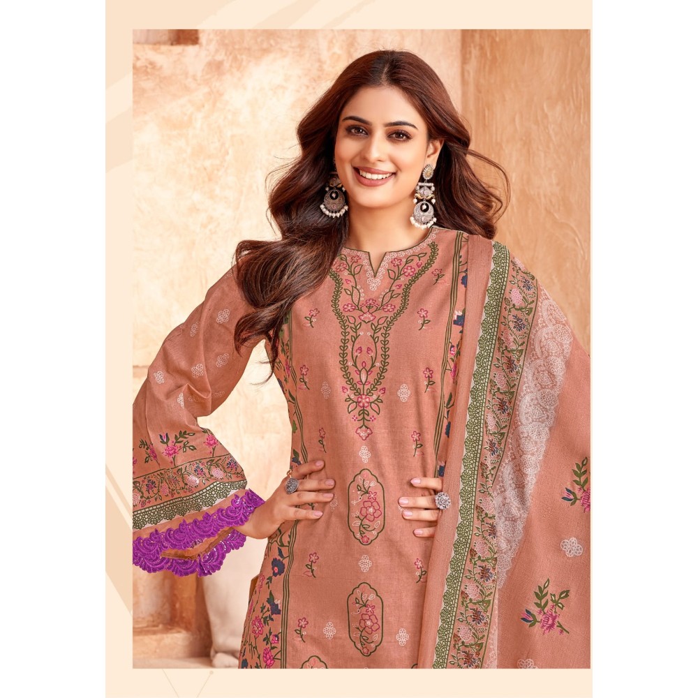 AMIRA VOL 2 MAYUR (Cotton Dupatta)