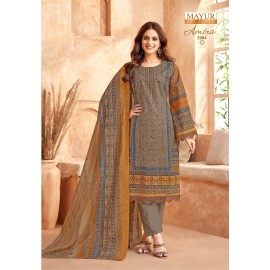 AMIRA VOL 2 MAYUR (Cotton Dupatta)