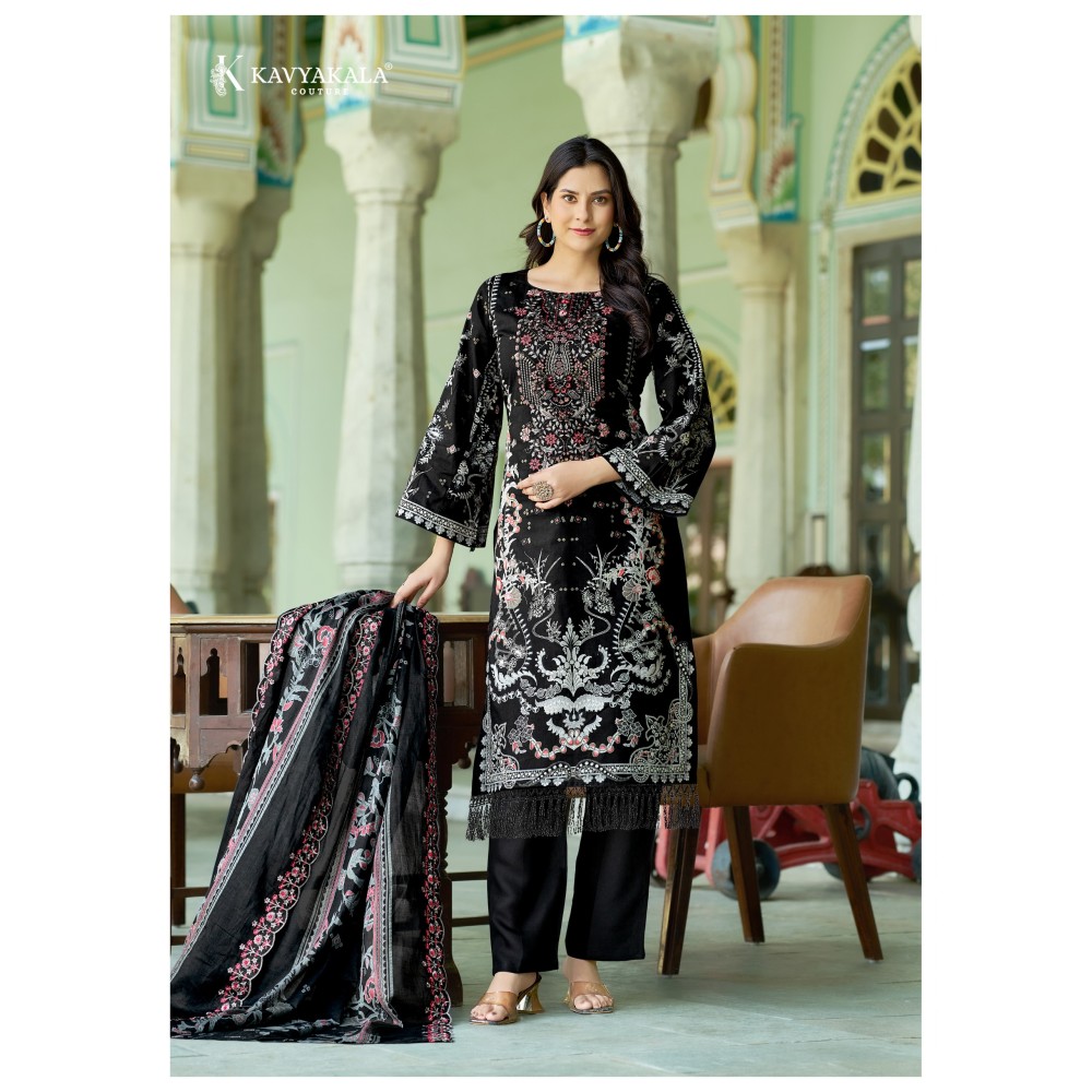ANARKALI 12 KAVYA (Cotton Dupatta)