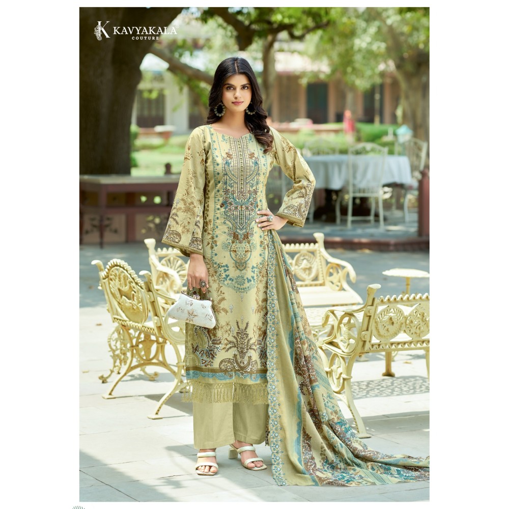 ANARKALI 12 KAVYA (Cotton Dupatta)
