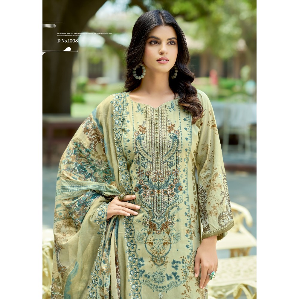ANARKALI 12 KAVYA (Cotton Dupatta)