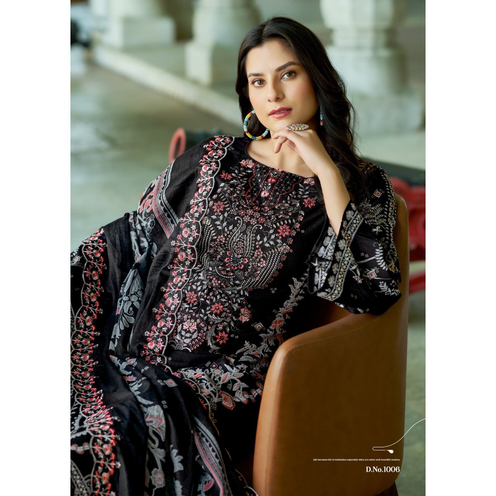 ANARKALI 12 KAVYA (Cotton Dupatta)