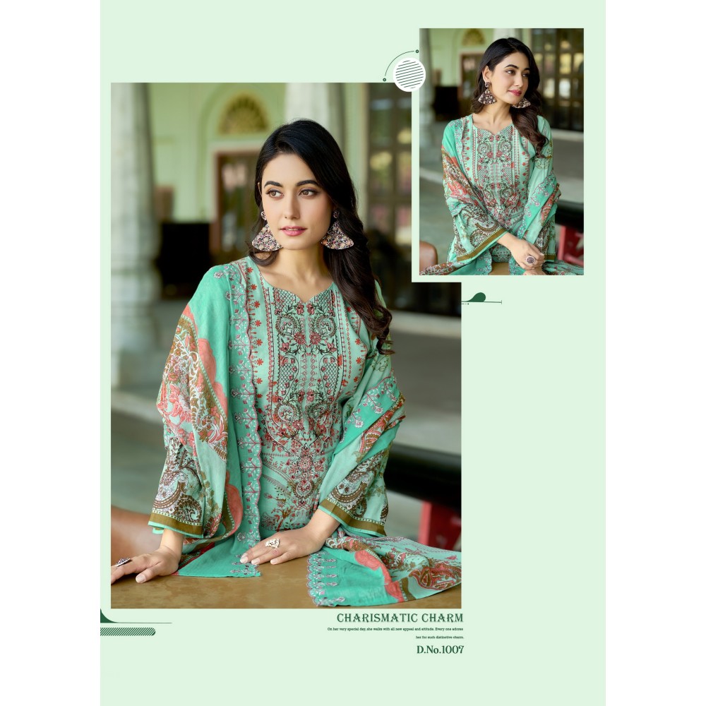 ANARKALI 12 KAVYA (Cotton Dupatta)