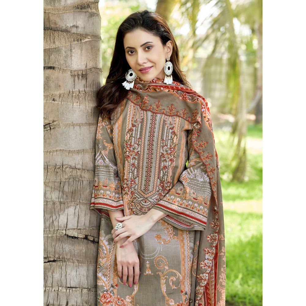 ANARKALI 14 KAVYA (Cotton Dupatta)