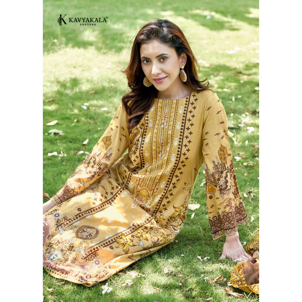 ANARKALI 14 KAVYA (Cotton Dupatta)