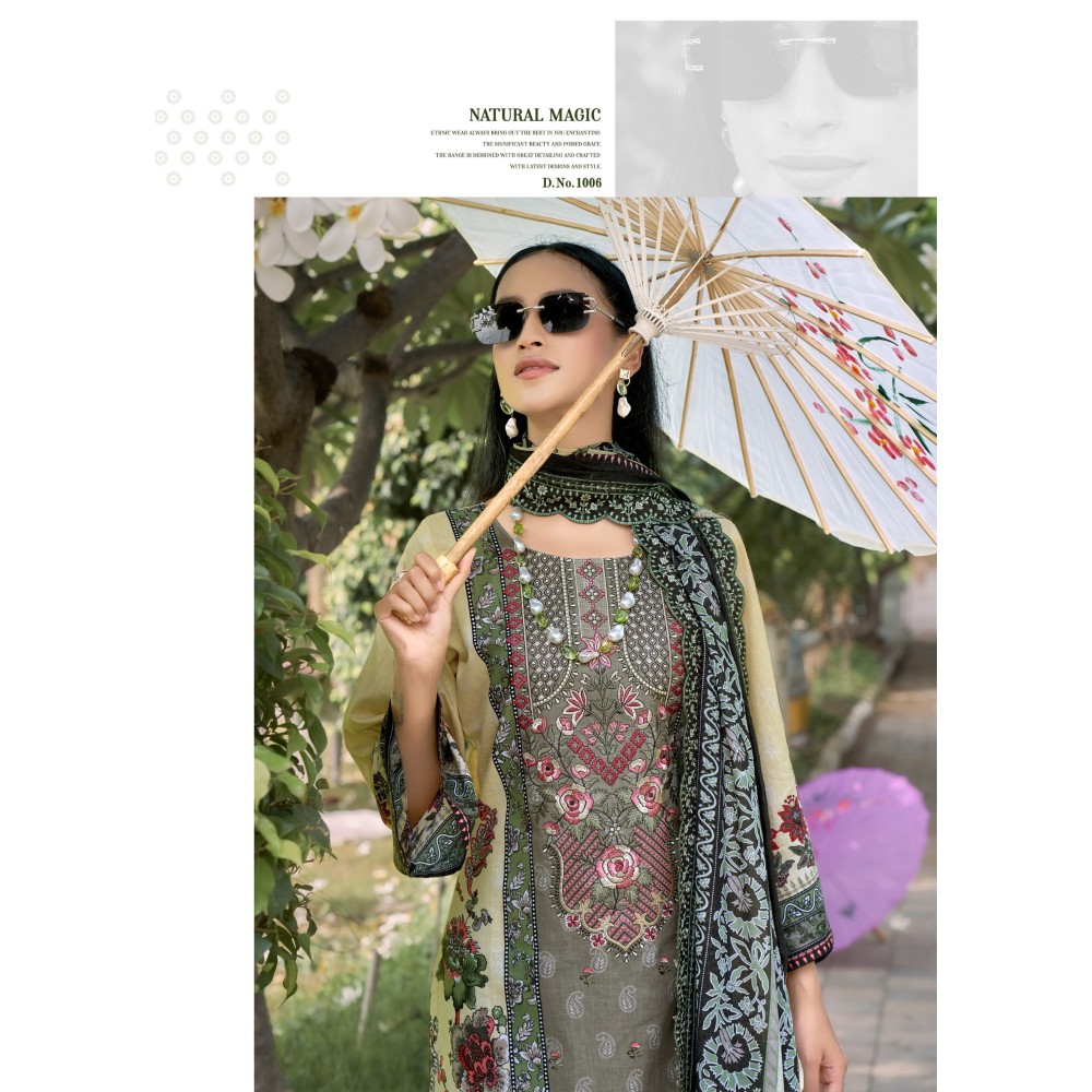 ANARKALI 15 KAVYA (Cotton Dupatta)