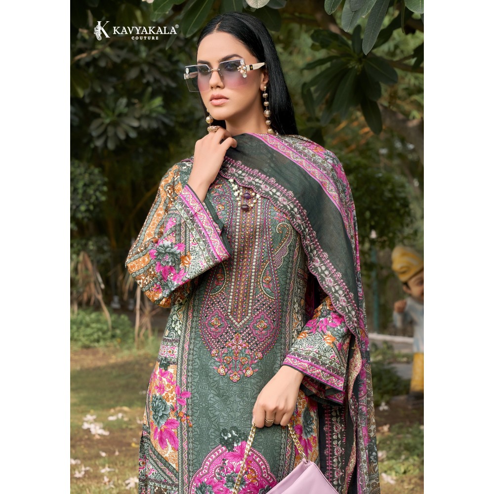 ANARKALI 15 KAVYA (Cotton Dupatta)