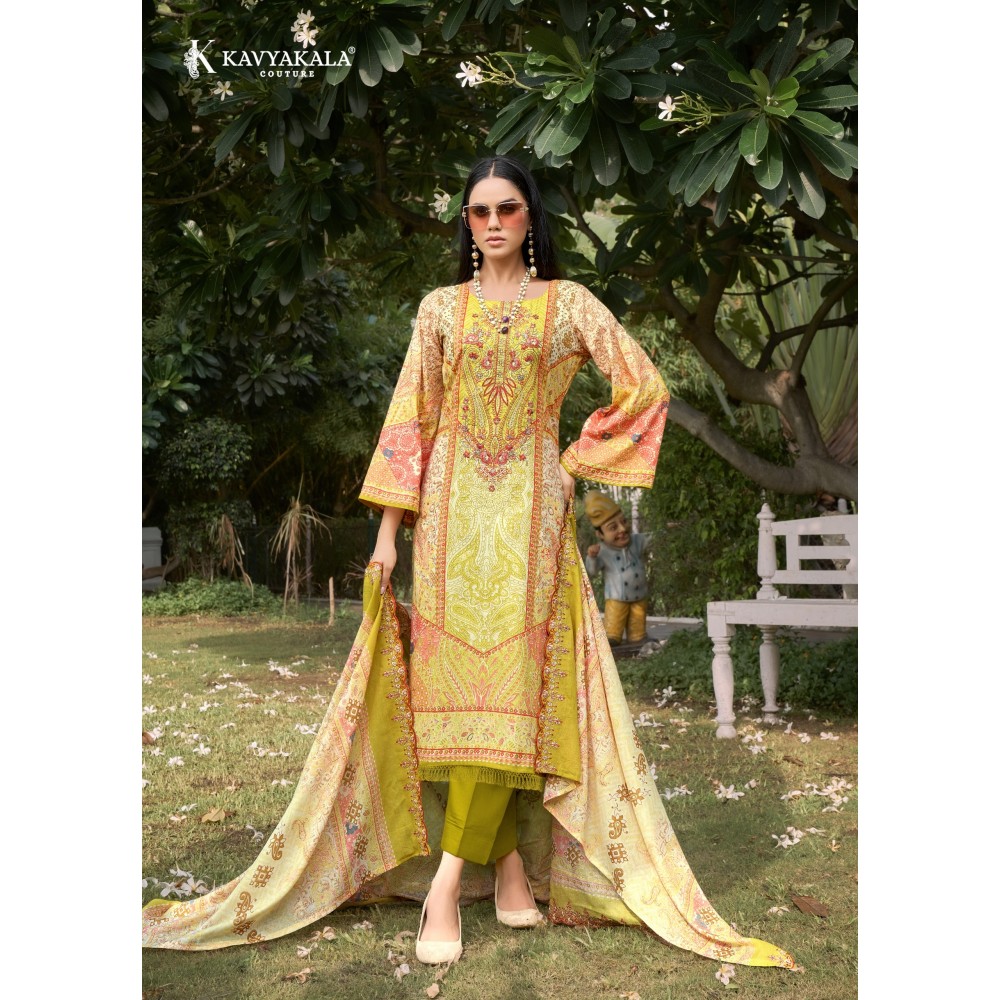 ANARKALI 15 KAVYA (Cotton Dupatta)