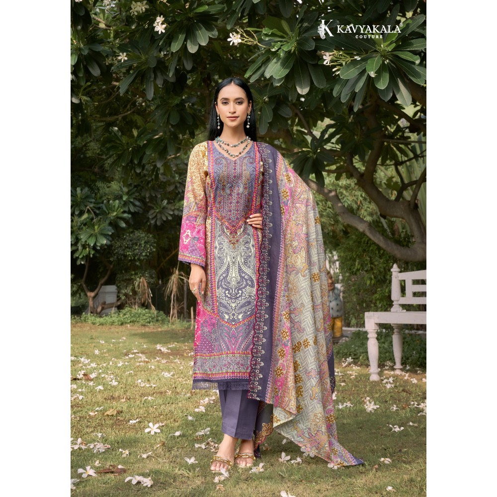 ANARKALI 15 KAVYA (Cotton Dupatta)