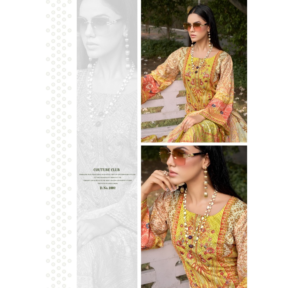 ANARKALI 15 KAVYA (Cotton Dupatta)