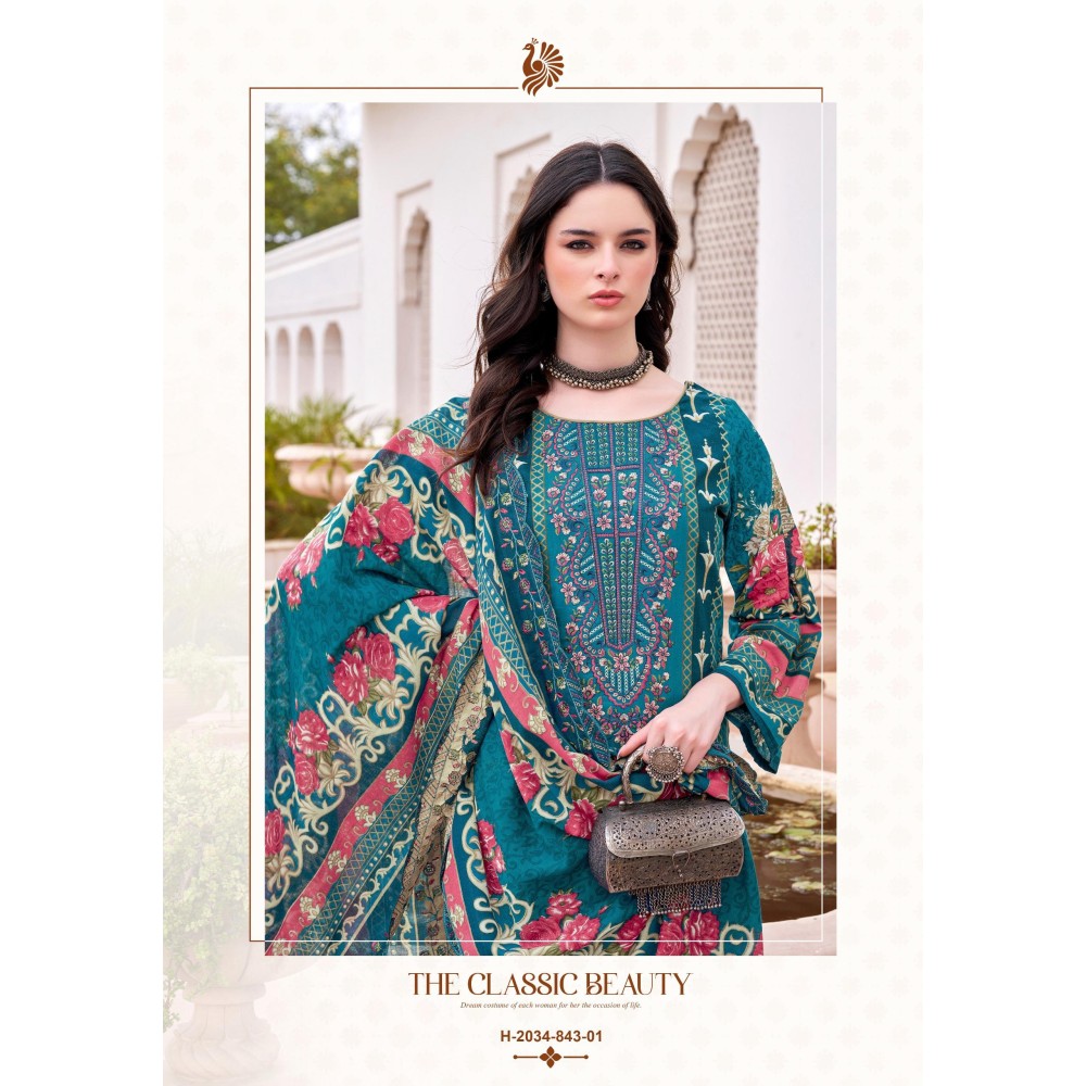 ANARKALI 6 ALOK SUITS (Cotton Dupatta)