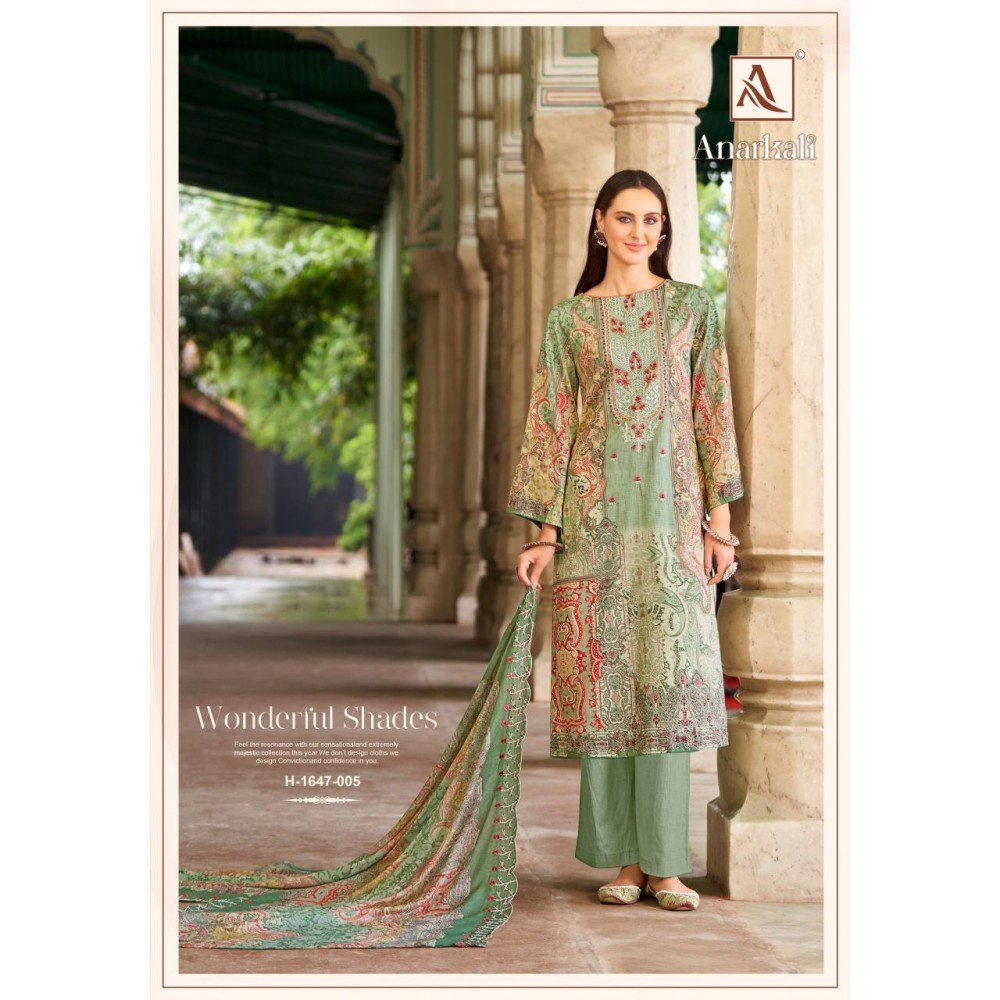 ANARKALI ALOK SUITS (Cotton Dupatta)