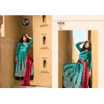 ANARKALI MAKHMAL VELVET FOURDOTS (winter Collection)